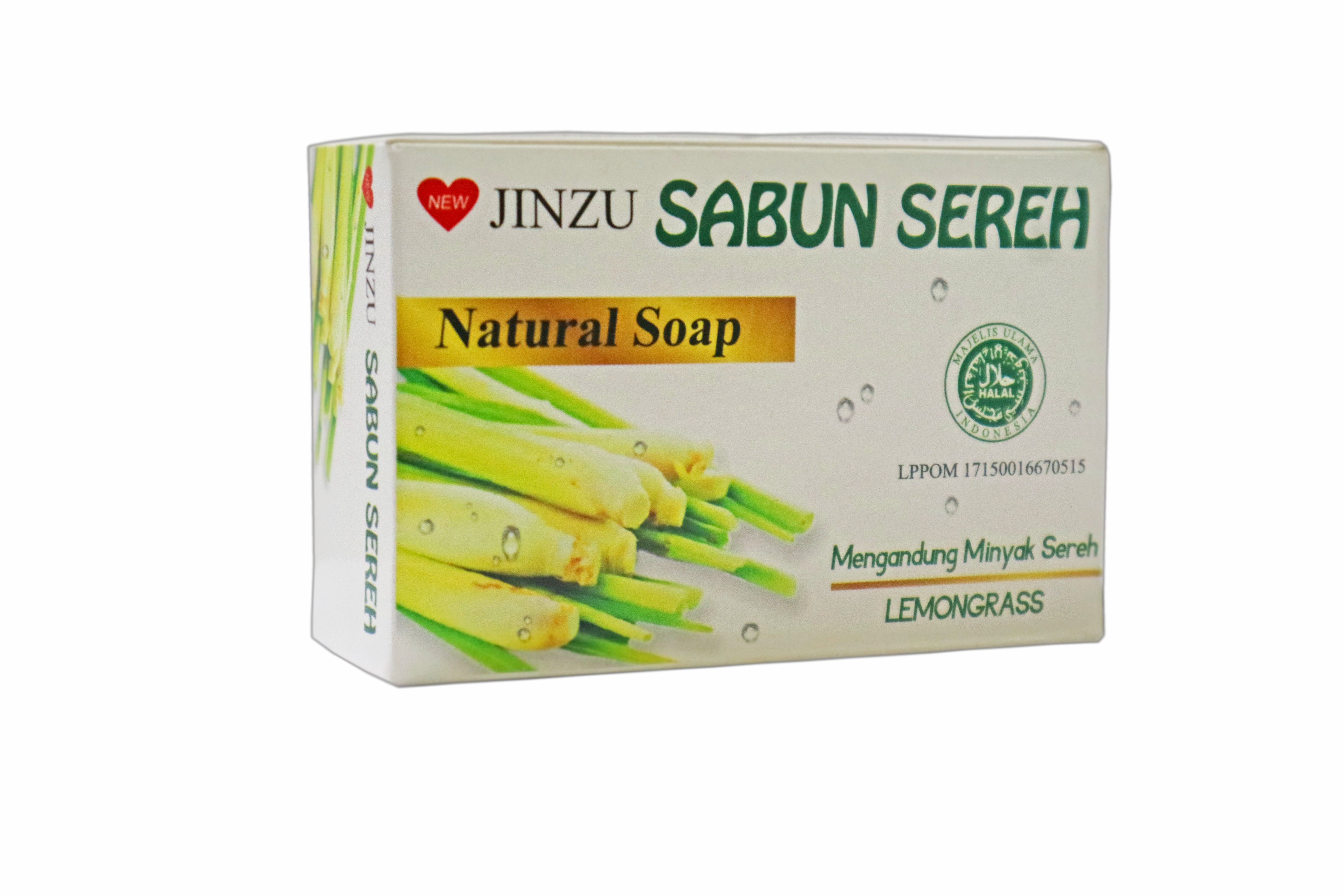 JINZU LEMONGRASS NATURAL SOAP